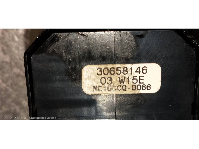 Recambio de mando elevalunas delantero izquierdo para volvo s80 berlina 2.4 d referencia OEM IAM 30658146  