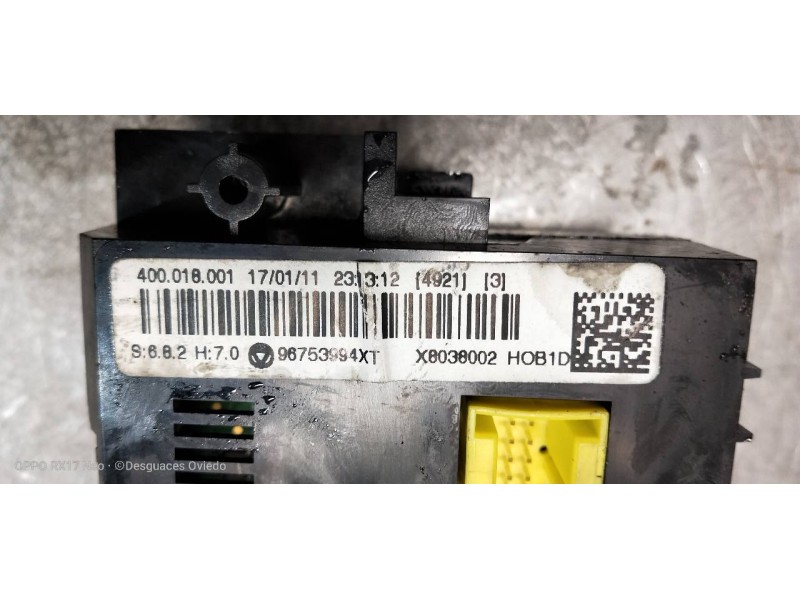 Recambio de mando calefaccion / aire acondicionado para citroen c3 exclusive referencia OEM IAM 96753994XT  