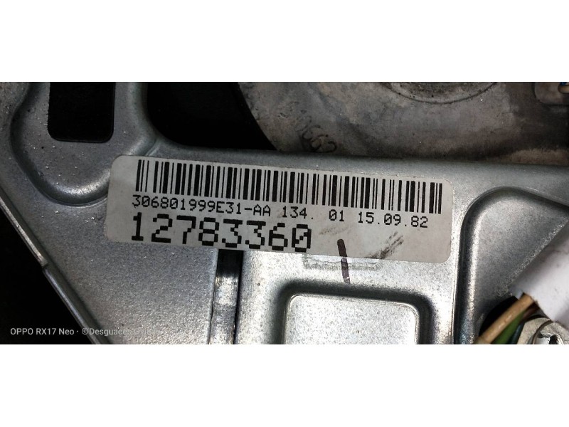Recambio de volante para saab 9-3 sport hatch linear referencia OEM IAM 12783360  