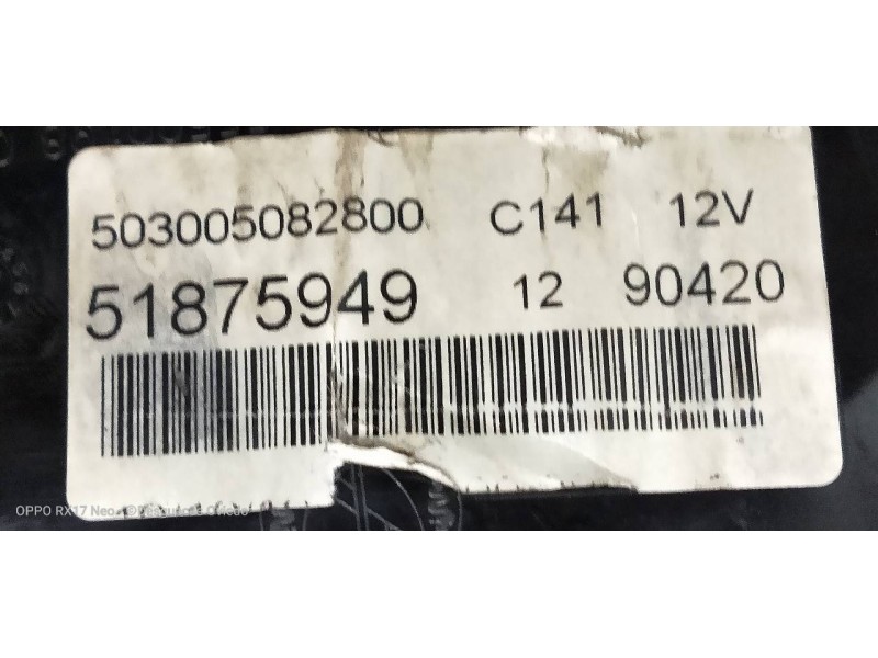 Recambio de cuadro instrumentos para lancia delta (181) gold referencia OEM IAM 51875949 503005082800 