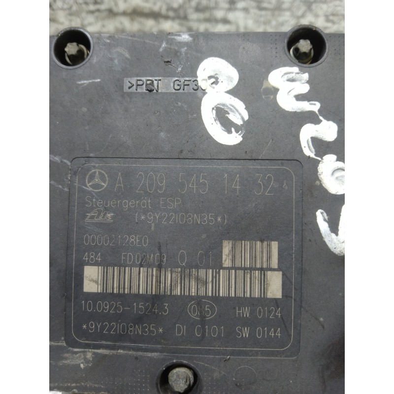 Recambio de abs para mercedes clase c (w203) berlina 220 cdi (203.006) referencia OEM IAM 10092515243 A2095451432 
