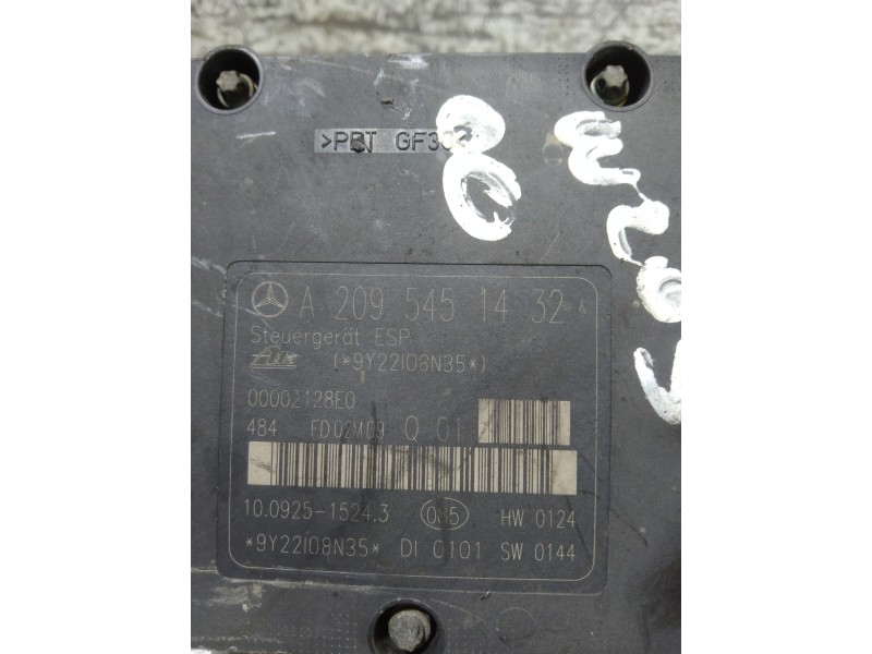 Recambio de abs para mercedes clase c (w203) berlina 220 cdi (203.006) referencia OEM IAM 10092515243 A2095451432 
