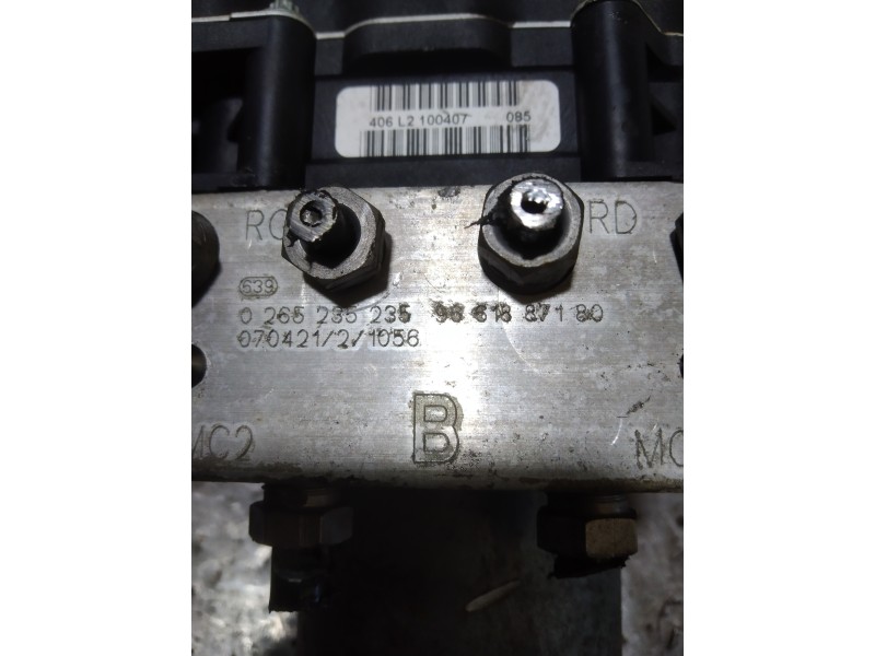 Recambio de abs para citroen c4 berlina vtr plus referencia OEM IAM 0265235235 9661887180 