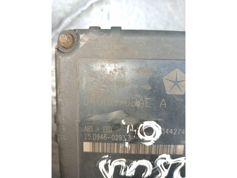 Recambio de abs para chrysler voyager (rg) 2.5 crd se referencia OEM IAM 25094602933 04686702AE 