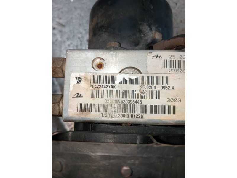 Recambio de abs para chrysler voyager (rg) 2.5 crd se referencia OEM IAM 25094602933 04686702AE 