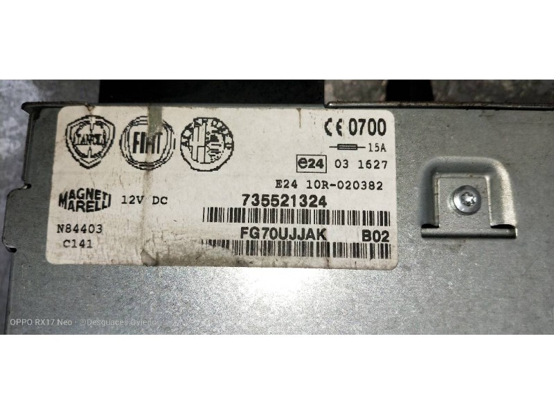 Recambio de sistema navegacion gps para lancia delta (181) gold referencia OEM IAM 735521324  