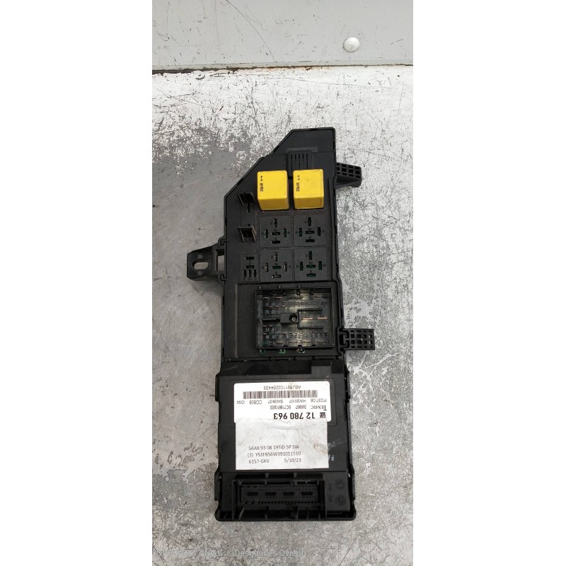 Recambio de caja reles / fusibles para saab 9-3 sport hatch linear referencia OEM IAM 12798346 12780963 518820022 