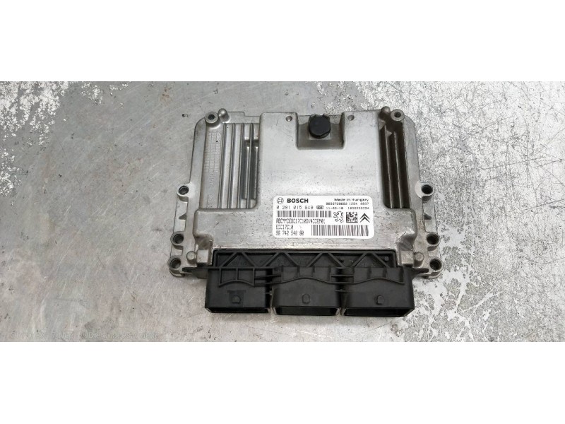 Recambio de centralita motor uce para citroen c3 exclusive referencia OEM IAM 0281015849 9674254080 9666729680