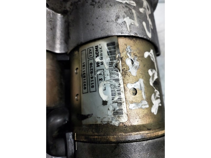 Recambio de motor arranque para opel astra h berlina cosmo referencia OEM IAM 8971891181  