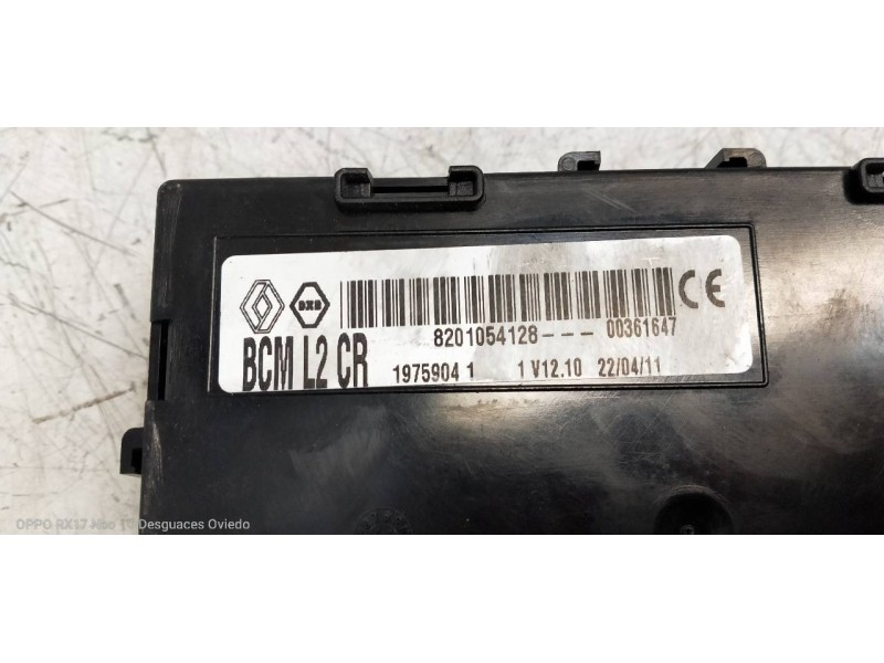 Recambio de modulo electronico para renault clio iii dynamique referencia OEM IAM 8201054128 BCML2CR 