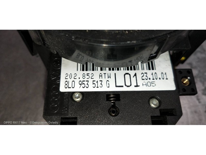 Recambio de mando luces para skoda fabia (6y2/6y3) comfort referencia OEM IAM 8L0953513G  