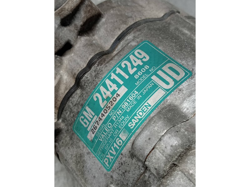 Recambio de compresor aire acondicionado para opel vectra c berlina 2.2 16v dti cat (y 22 dtr / l50) referencia OEM IAM PXV16860