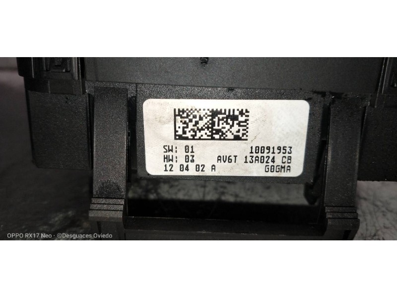 Recambio de mando luces para ford c-max trend referencia OEM IAM AV6T13A024CB  