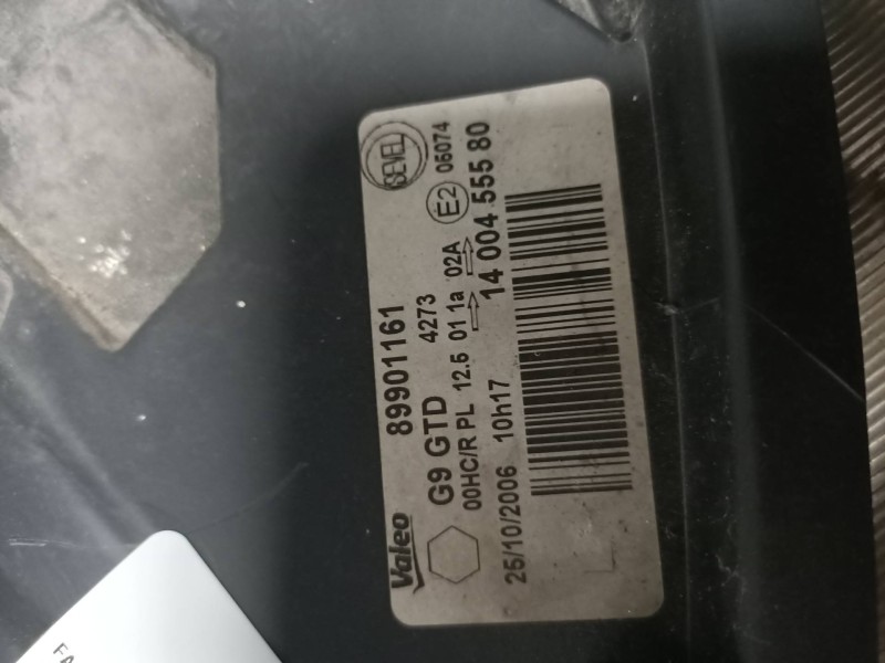Recambio de faro izquierdo para citroen jumpy hdi 90 29 l1h1 furg. referencia OEM IAM 89901161 1400455580 