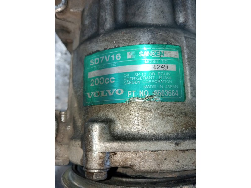 Recambio de compresor aire acondicionado para volvo v50 familiar 2.0 d kinetic referencia OEM IAM SD7V161249  