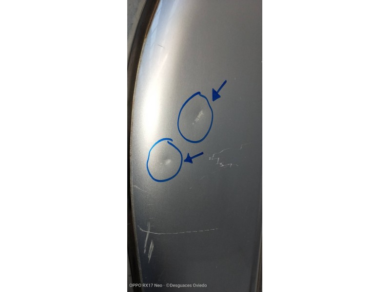 Recambio de aleta delantera izquierda para ssangyong korando 2.9 tdi referencia OEM IAM   