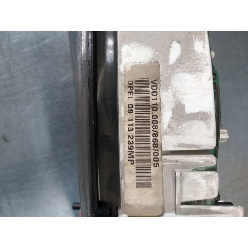 Recambio de cuadro instrumentos para opel corsa b 1.0 12v cat (x 10 xe / lw3) referencia OEM IAM 110008868005 09113239MP 