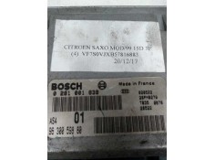 Recambio de centralita motor uce para citroen saxo 1.5 d sx referencia OEM IAM 0281001839 9630059880 01 2