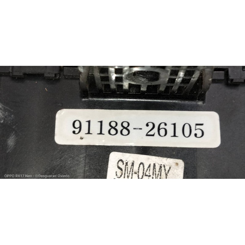 Recambio de caja reles / fusibles para hyundai santa fe (sm) 2.0 crdi vgt comfort referencia OEM IAM 9540026511 9118826105 