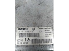 Recambio de centralita motor uce para citroen jumpy 2.0 hdi cat (rhx / dw10bted) referencia OEM IAM 0281010816 9644853080 EDC15C 2