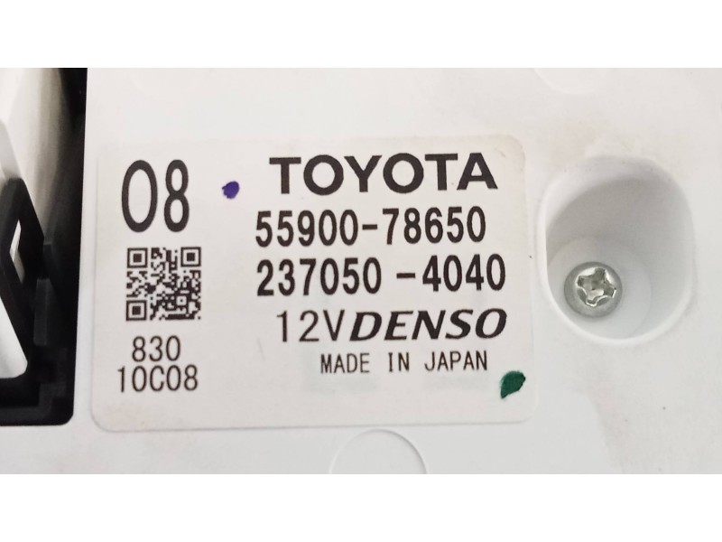 Recambio de mando calefaccion / aire acondicionado para lexus nx 300h 4wd referencia OEM IAM 5590078650 2370504040 