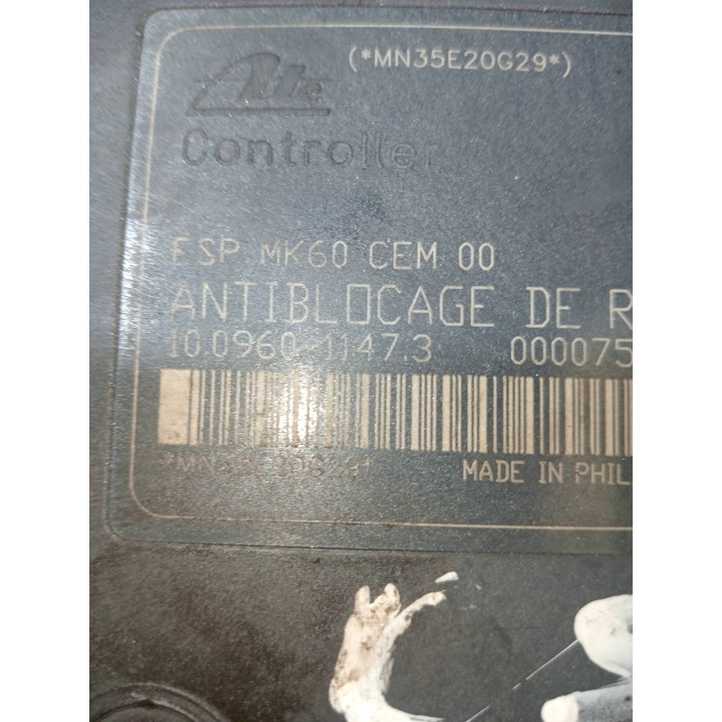 Recambio de abs para citroen c5 berlina 2.0 hdi cat (rhr / dw10bted4) referencia OEM IAM 10096011473 9657061080 10020601894