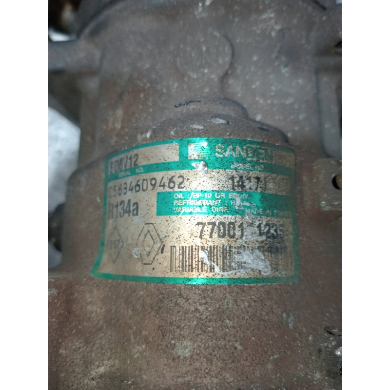 Recambio de compresor aire acondicionado para renault kangoo (f/kc0) 1.9 diesel referencia OEM IAM SD6V121417 7700111235 