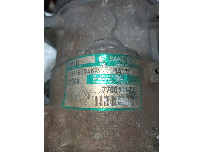 Recambio de compresor aire acondicionado para renault kangoo (f/kc0) 1.9 diesel referencia OEM IAM SD6V121417 7700111235 
