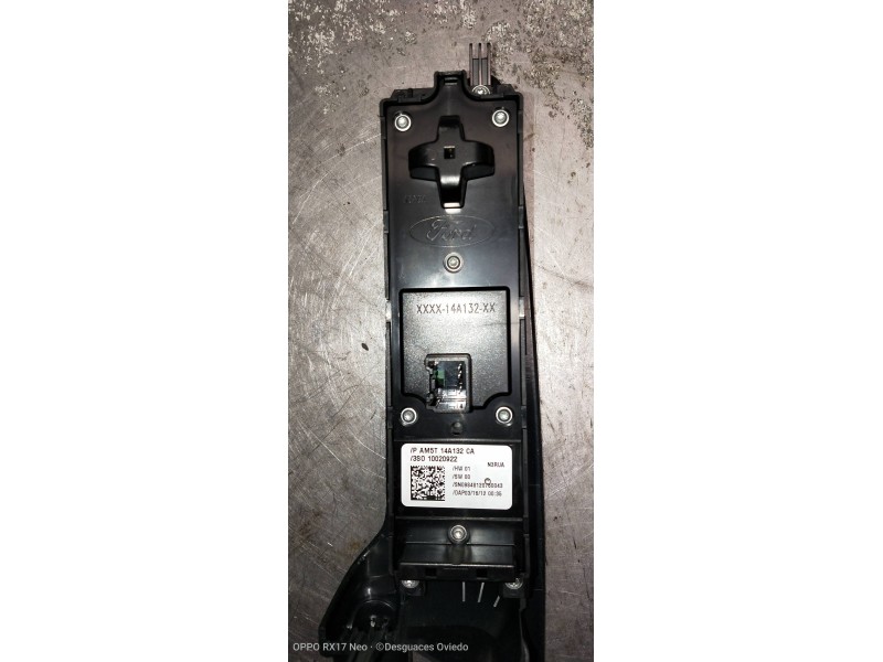 Recambio de mando elevalunas delantero izquierdo para ford c-max trend referencia OEM IAM AM5T14A132CA  