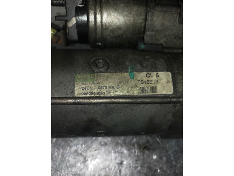 Recambio de motor arranque para citroen c3 exclusive referencia OEM IAM TS18E13  