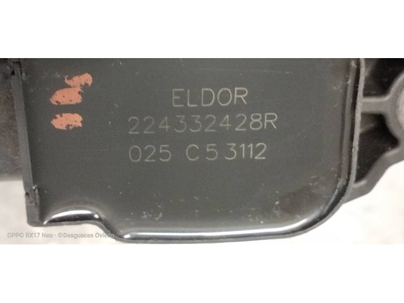 Recambio de bobina encendido para renault megane iii berlina 5 p dynamique referencia OEM IAM 224332428R  