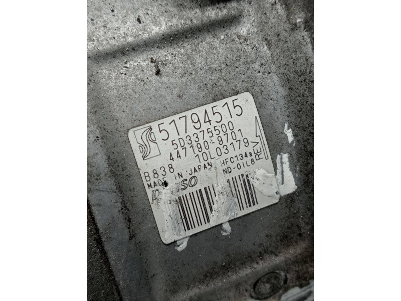 Recambio de compresor aire acondicionado para lancia delta (181) gold referencia OEM IAM 4471909701 51794515 