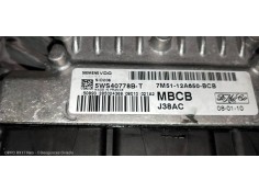 Recambio de centralita motor uce para ford focus lim. (cb4) trend referencia OEM IAM 7M5112A650BCB 5WS40778BT  2