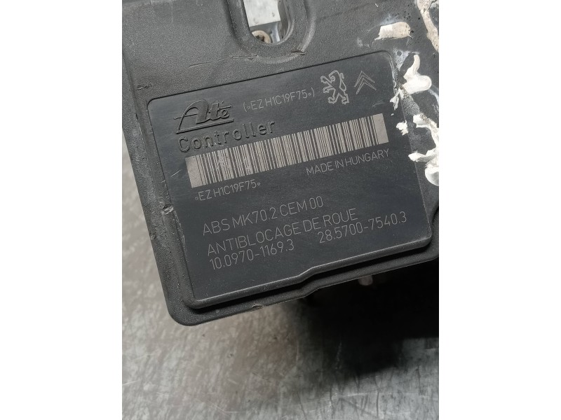 Recambio de abs para citroen c3 exclusive referencia OEM IAM 10097011693 10020702074 28570075403 9675099980