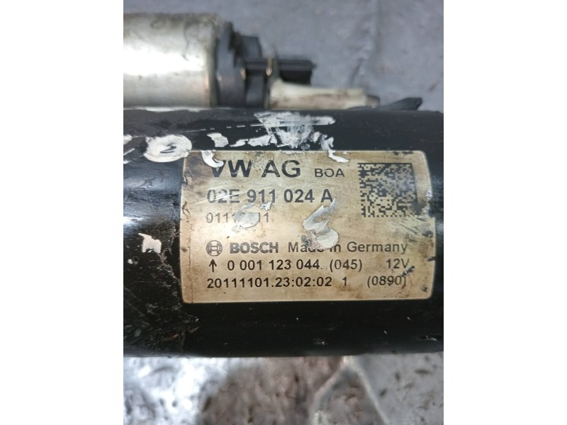 Recambio de motor arranque para skoda octavia berlina (1z3) elegance referencia OEM IAM 0001123044 BOSCH 