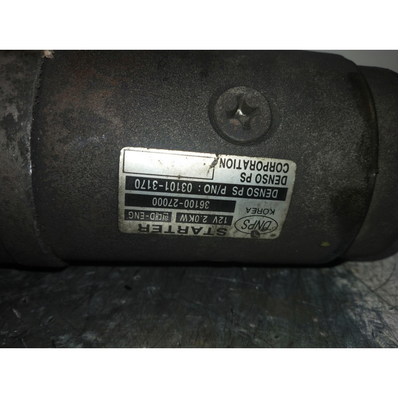 Recambio de motor arranque para hyundai santa fe (sm) 2.0 crdi vgt comfort referencia OEM IAM 361002700  