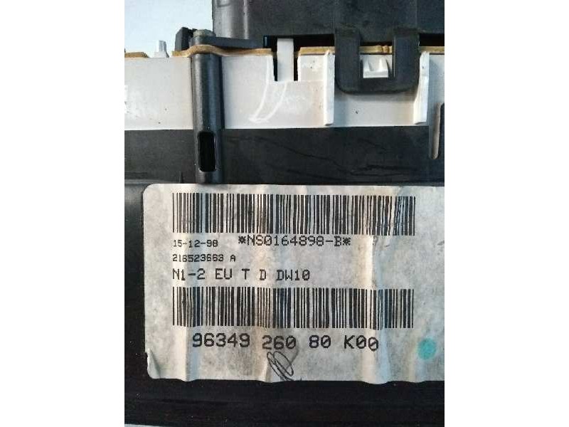 Recambio de cuadro instrumentos para citroen xantia berlina 2.0 hdi referencia OEM IAM 9634926080 K00 216523663