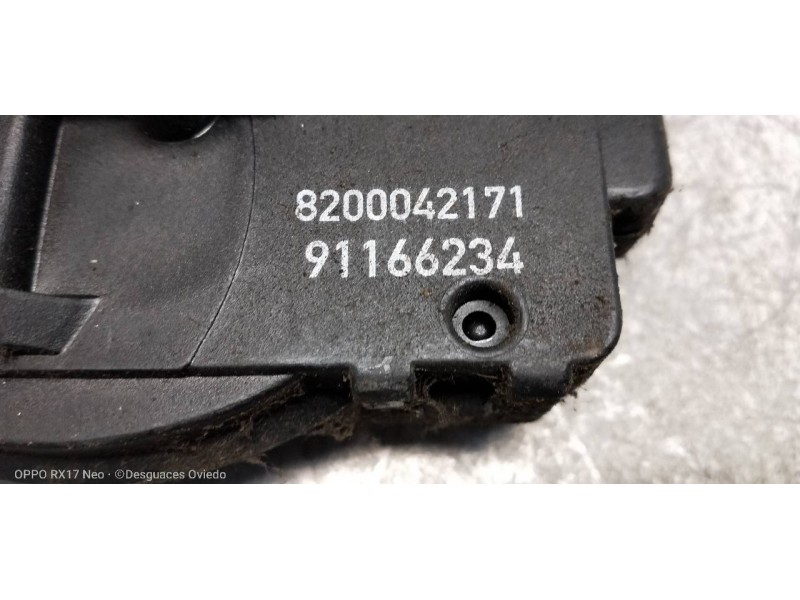 Recambio de motor cierre centralizado delantero derecho para nissan primastar (x83) caja cerrada batalla corta 2,76t referencia 
