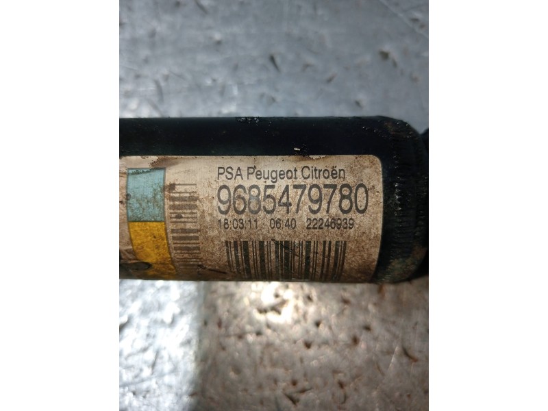 Recambio de amortiguador trasero izquierdo para citroen c3 exclusive referencia OEM IAM 9685479780  