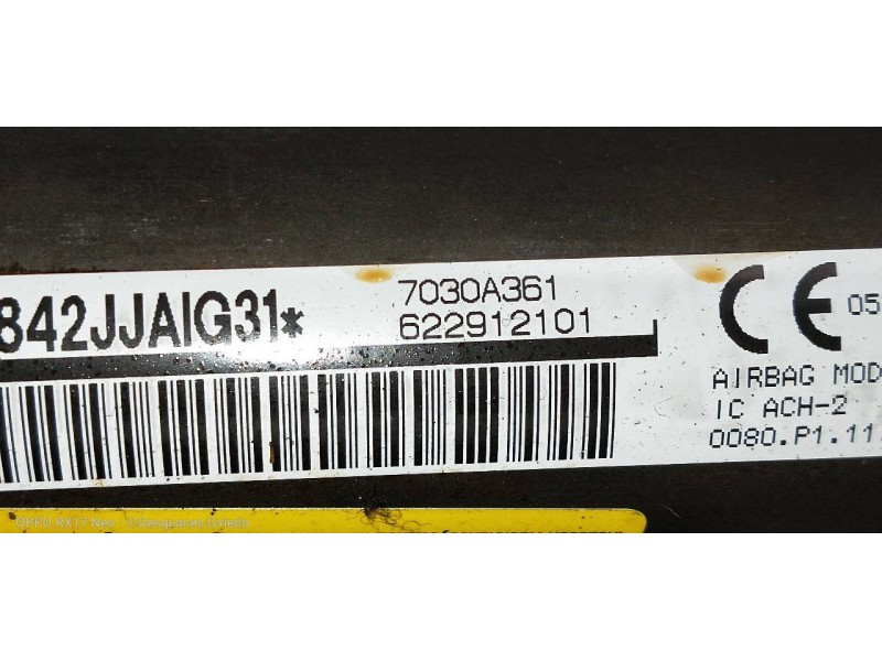 Recambio de airbag cortina delantero izquierdo para mitsubishi outlander (gf0) motion 4wd referencia OEM IAM 7030A361  