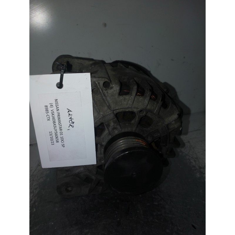 Recambio de alternador para nissan primastar (x83) caja cerrada batalla corta 2,76t referencia OEM IAM   