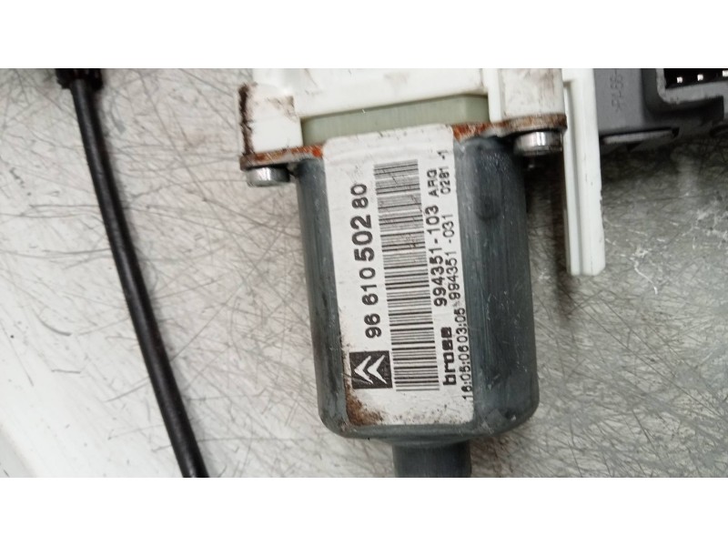 Recambio de elevalunas trasero izquierdo para citroen c6 básico referencia OEM IAM   