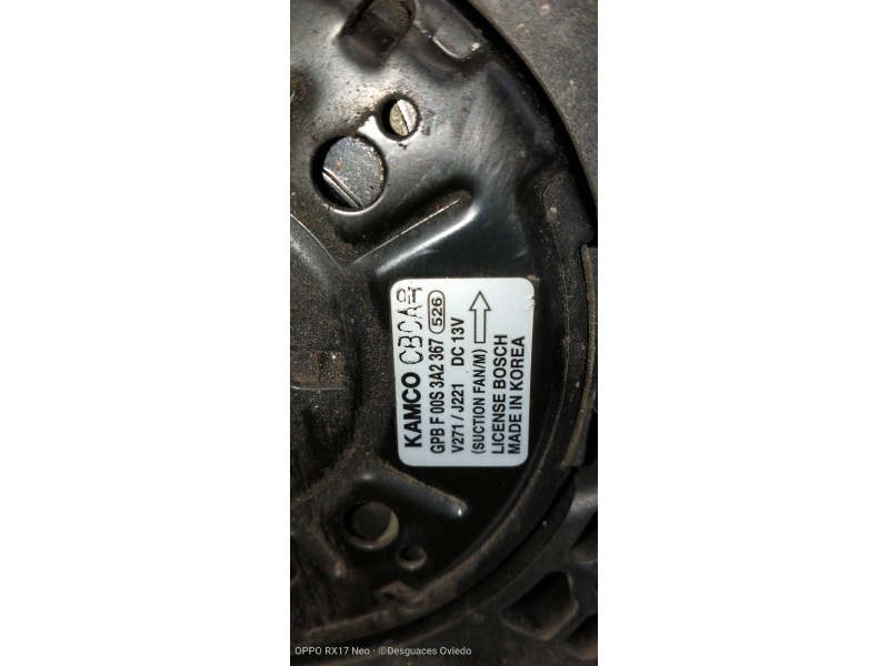 Recambio de electroventilador para chevrolet lacetti cdx referencia OEM IAM 96839986 96436110 F00S3A2367 