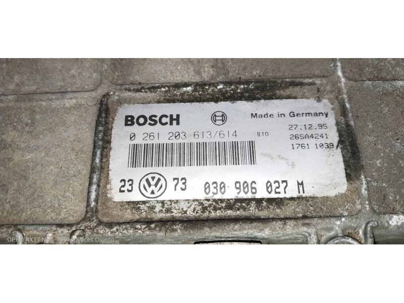 Recambio de centralita motor uce para volkswagen golf iii berlina (1h1) cl referencia OEM IAM 0261203613 0261203614 030906027M