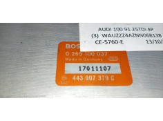 Recambio de centralita abs para audi 100 berlina (c4) básico referencia OEM IAM 0265100037 443907379C  2