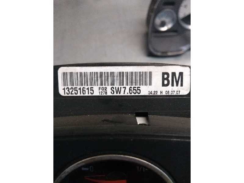 Recambio de cuadro instrumentos para opel astra gtc 1.7 16v cdti referencia OEM IAM 13251615 BM SW7655