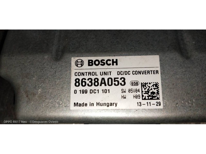 Recambio de modulo electronico para mitsubishi outlander (gf0) motion 4wd referencia OEM IAM 8638A053 0199DC1101 