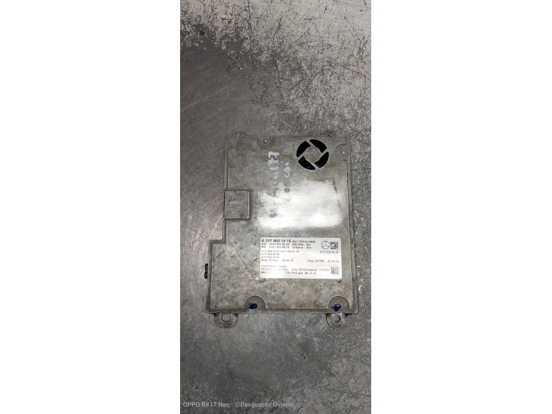 Recambio de modulo electronico para mercedes clase a berlina (bm 177) a 180 d (177.103) referencia OEM IAM A2479001415 A24790182