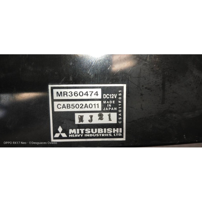 Recambio de mando calefaccion / aire acondicionado para mitsubishi carisma berlina 5 (da0) 1900 di-d elegance referencia OEM IAM