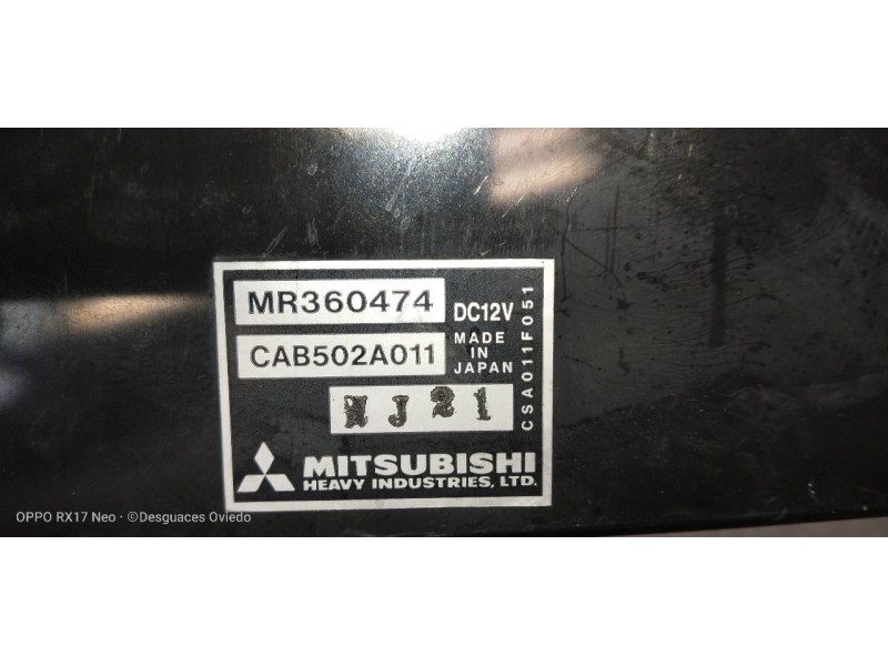 Recambio de mando calefaccion / aire acondicionado para mitsubishi carisma berlina 5 (da0) 1900 di-d elegance referencia OEM IAM